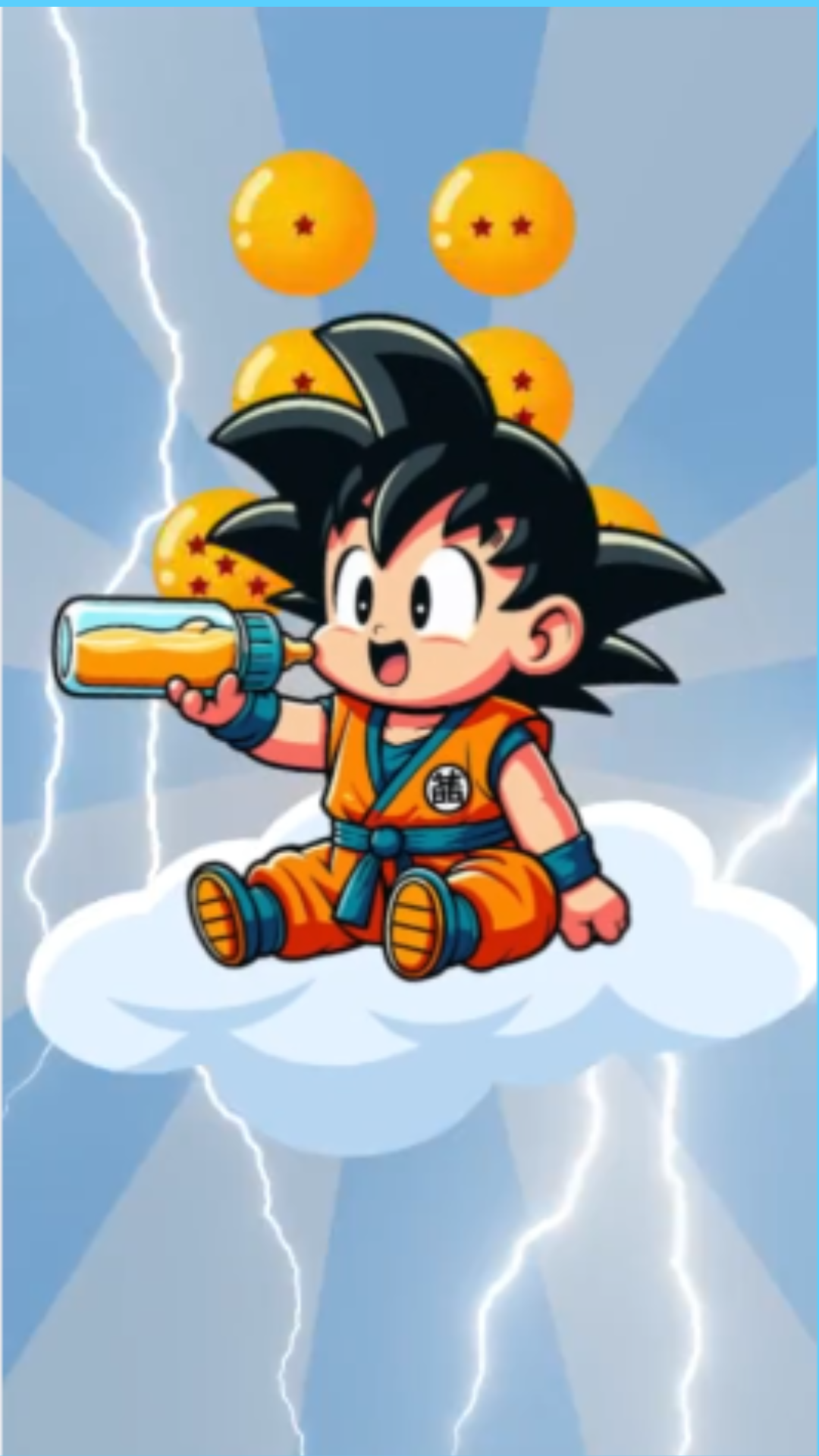 🍼⚡ ¡Un pequeño guerrero está en camino! Baby Shower Goku⚡🍼