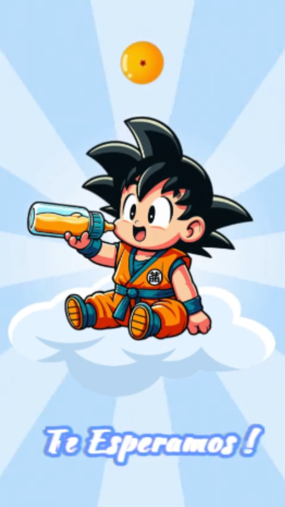 🍼⚡ ¡Un pequeño guerrero está en camino! Baby Shower Goku⚡🍼